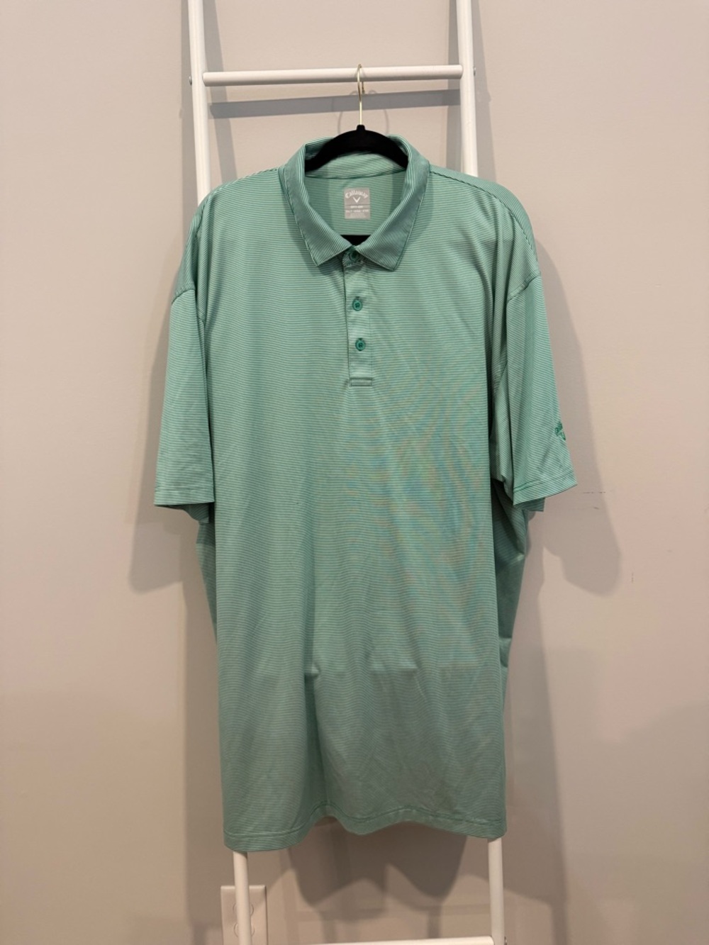 Callaway Green Short-Sleeve Golf Polo 2XLT